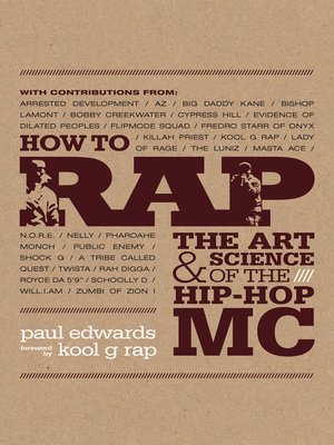 cover image of How to Rap